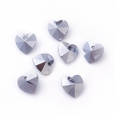 Romantic Valentines Ideas Glass Charms G030V14mm-31-1