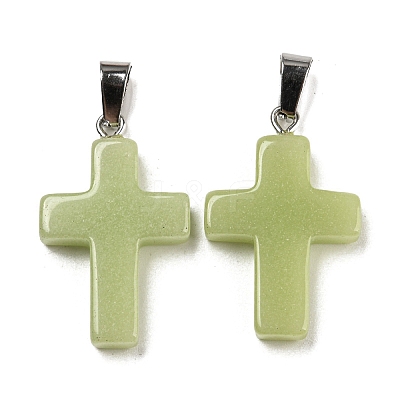 Synthetic Luminous Stone Dyed Pendants G-H308-06P-05-1