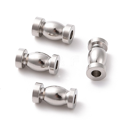 Tarnish Resistant 201 Stainless Steel Beads STAS-P236-10P-1