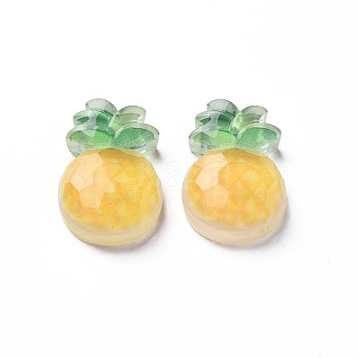 Transparent Epoxy Resin Cabochons CRES-S365-10-1