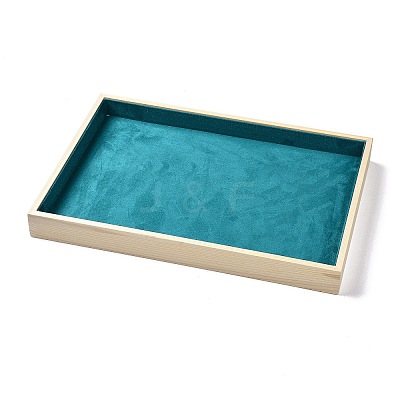 Flat Wood Pesentation Jewelry Display Boxes ODIS-P008-06-1