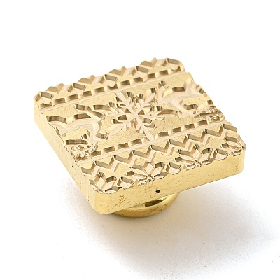 Christmas Theme Wax Seal Brass Stamp Head TOOL-R125-04B-1