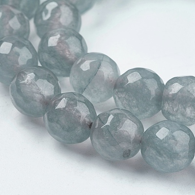 Natural Jade Bead Strands G-R166-10mm-15-1