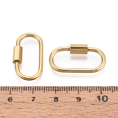304 Stainless Steel Locking Carabiner STAS-N115-68G-1