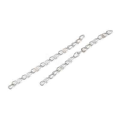 Non-Tarnish 304 Stainless Steel End Chains STAS-A085-01B-P-1