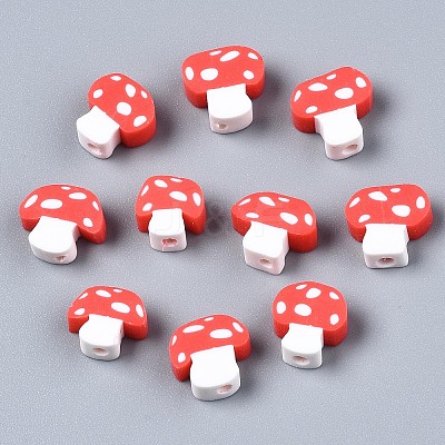 Handmade Polymer Clay Beads LS-X-CLAY-N011-016F-1