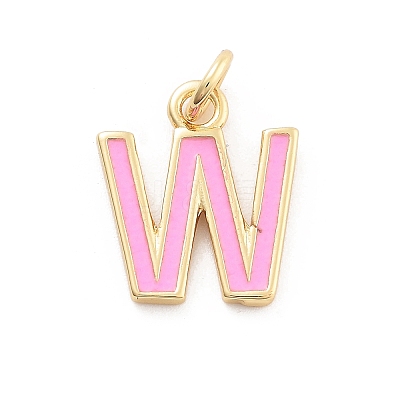 Rack Plating Brass Pendants KK-C065-02W-G-1