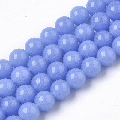 Synthetic Luminous Stone Beads Strands G-T129-12B-1