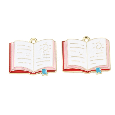 Alloy Enamel Pendants ENAM-L055-01D-02-1