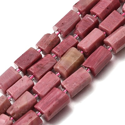 Natural Rhodonite Beads Strands GG-CBA8682-A04-1