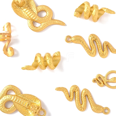 12Pcs 6 Styles Alloy Pendants FIND-FS0003-54-1