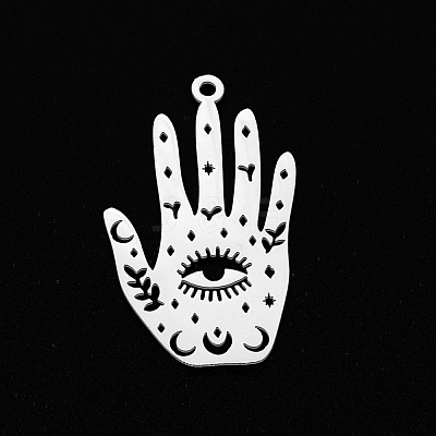 Non-Tarnish 304 Stainless Steel Pendants STAS-T056-LA322-1-1