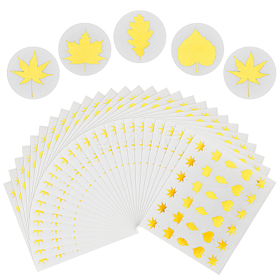 Round Dot Paper Sealing Stickers DIY-WH0349-137F-1