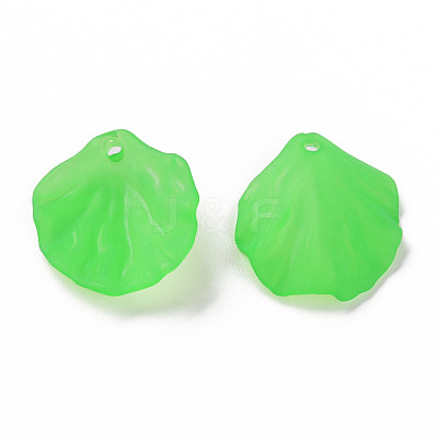 Transparent Frosted Acrylic Pendants MACR-S371-01A-734-1