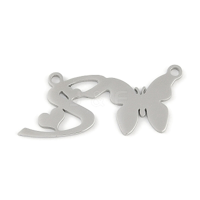 Non-Tarnish 304 Stainless Steel Pendants STAS-L279-002P-S-1