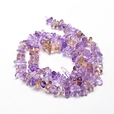 Natural Ametrine Chip Beads Strands G-E271-134-1