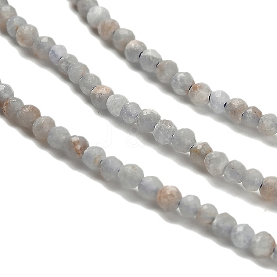 Natural Angelite Beads Strands G-RM2025-16-2mm-1