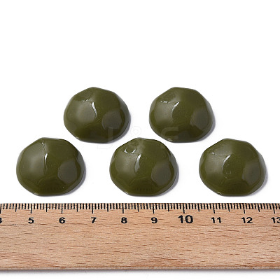 Opaque Acrylic Cabochons MACR-S373-138-A10-1