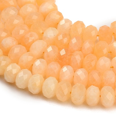 Faceted Dyed Natural White Jade Beads Strands GG-CBAE966-01B-E-1