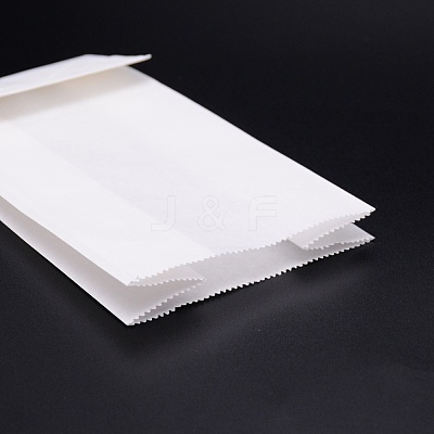 Rectangle Blank Greaseproof Wrapping Paper Baking Bags CARB-WH0014-01-1