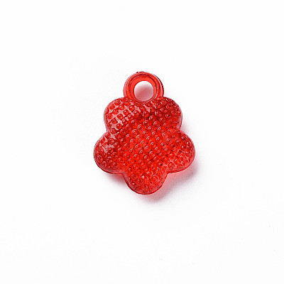 Transparent Acrylic Pendants X-MACR-N013-041-1
