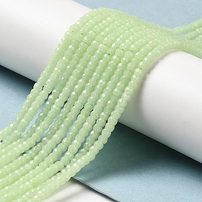 Synthetic Luminous Stone Beads Strands G-C086-01A-08-1
