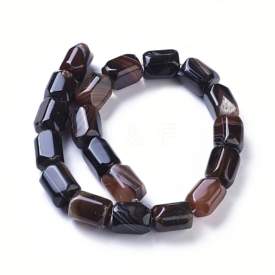 Natural Agate Beads Strands G-L542-B05-1