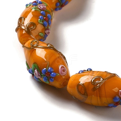 Handmade Lampwork Beads LAMP-J089-D10-A-1
