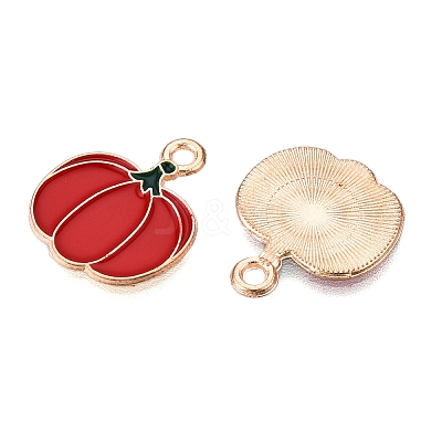 Thanksgiving Day Theme Alloy Enamel Pendants ENAM-T020-35M-1
