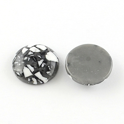 Imitation Gemstone Resin Cabochons X-CRES-S281-16mm-02-1