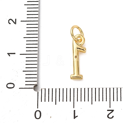Brass Micro Pave Cubic Zirconia Pendants KK-D019-28G-1