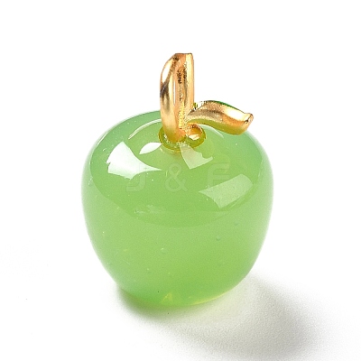 Handmade Lampwork Pendants LAMP-A150-06MG-08-01-1