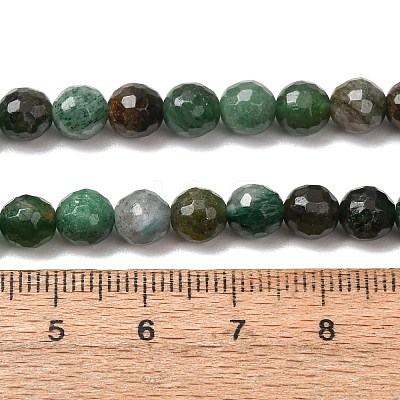 Natural Fuchsite Beads Strands GG-CBADA9D-A01-6mm-1