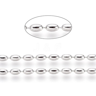 Non-Tarnish 304 Stainless Steel Ball Chains CHS-L024-024E-1