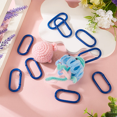 10Pcs Alloy Spring Gate Rings FIND-TA0009-25K-1