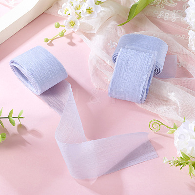 3 Rolls Frayed Polyester Ribbon OCOR-TA0002-97A-1