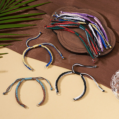 5Pcs Nylon Thread Bracelets Making AJEW-TAC00109-1