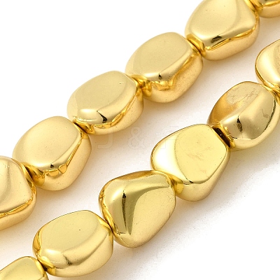 Electroplate Glass Beads Strands EGLA-F166-06-1