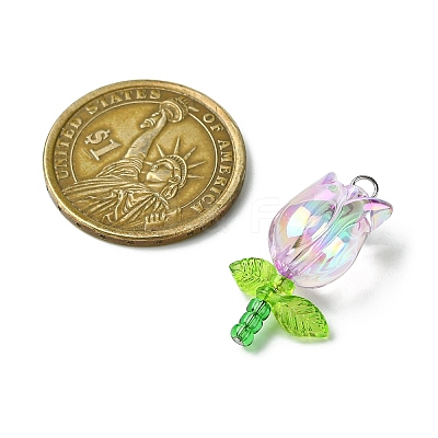Acrylic Pendants PALLOY-JF03535-02-1