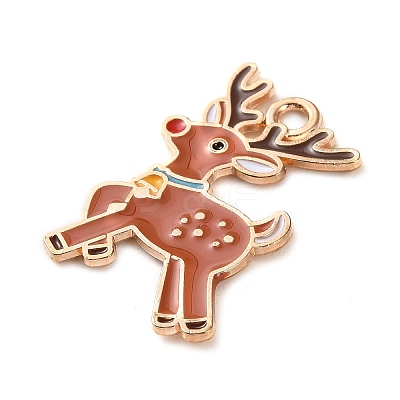 Alloy Enamel Pendants ENAM-B030-02G-11-1