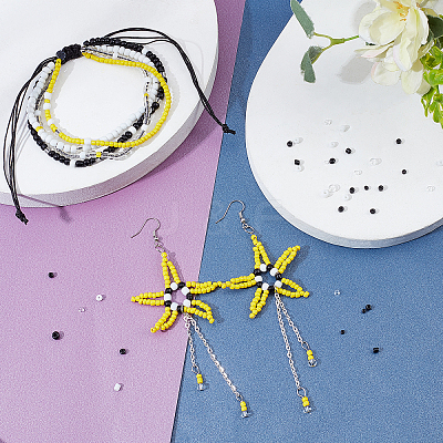 Glass Beads Set GLAA-PH0001-64-1