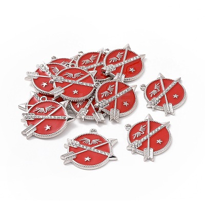 Alloy Enamel Pendants ENAM-G213-06P-1