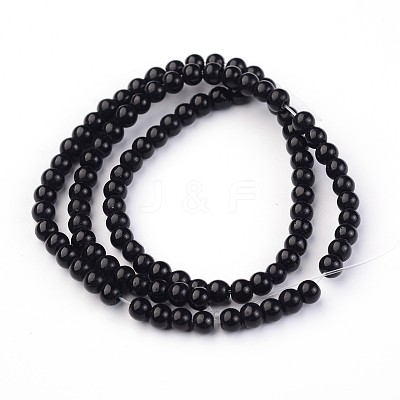 Glass Round Beads Strands GLAA-O005-A02-3mm-1