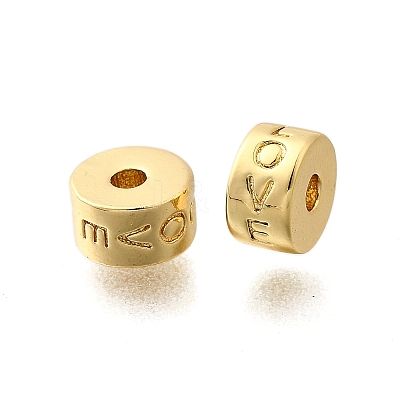 Brass Beads KK-B136-16G-1