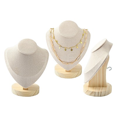 Necklace Bust Display Stand NDIS-E022-01C-1