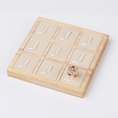 Wood Ring Displays RDIS-E007-02B-1
