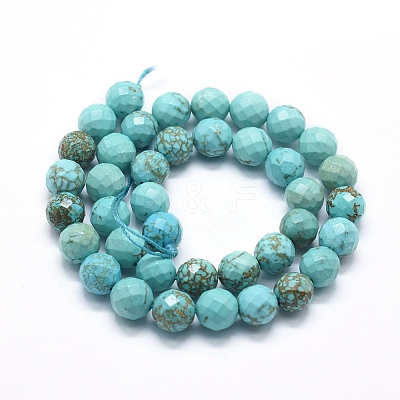 Natural Magnesite Beads Strands G-D0012-01D-1