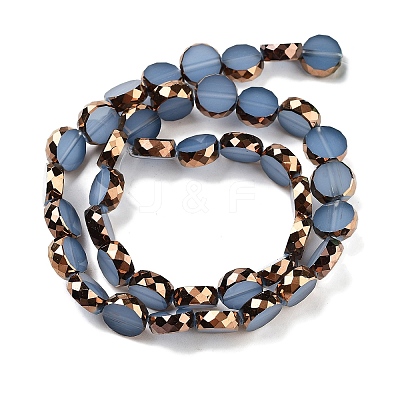 Imitation Jade Glass Beads Strands GLAA-H032-03-02-1