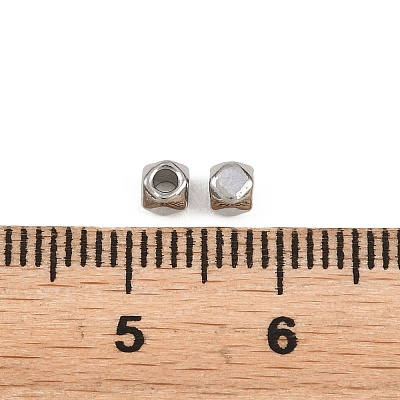 304 Stainless Steel Beads STAS-D394-02K-P-1