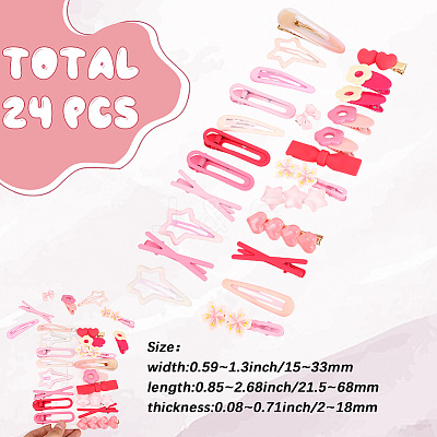 Zinc Alloy Hair Bobby Pins PHAR-SP0001-03-1